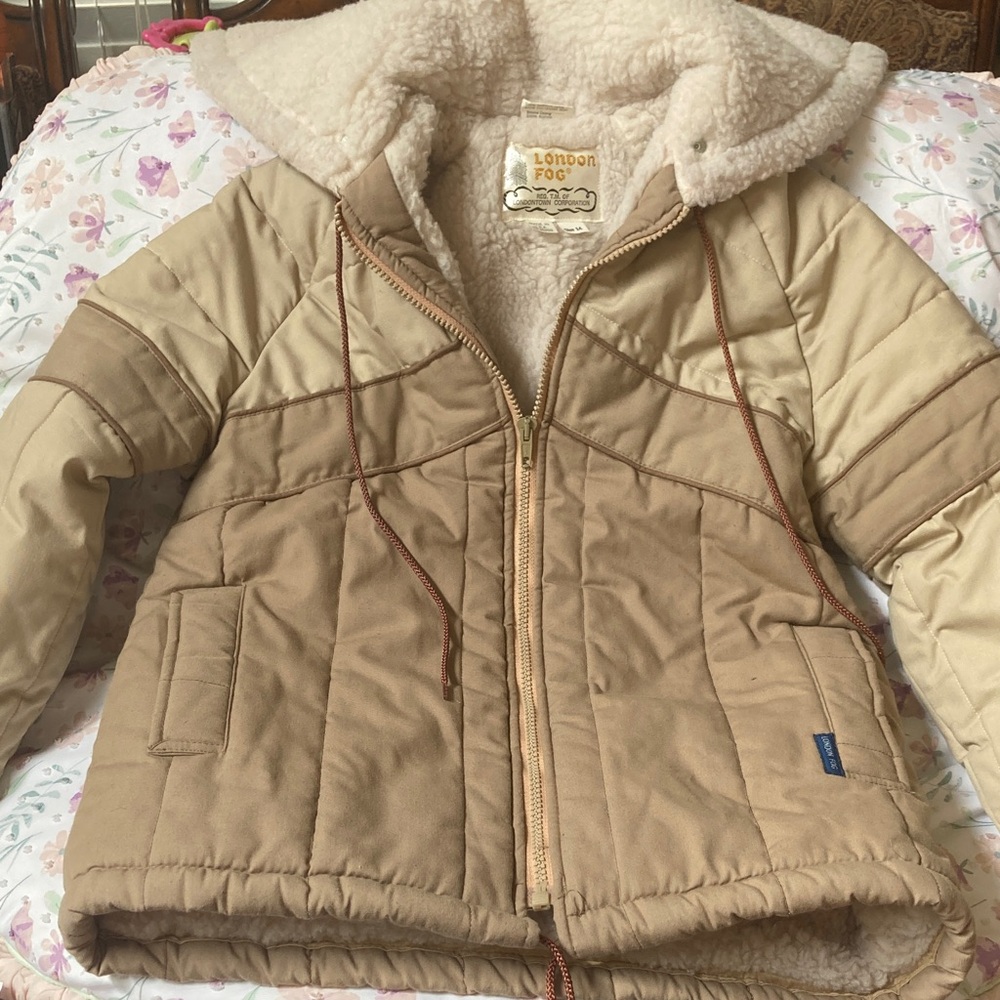 Vintage kids Size 14 London fog jacket
